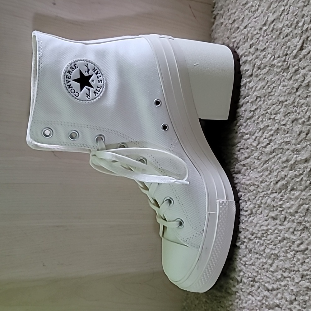 Converse Chuck 70 Heel Hi Egret/Black